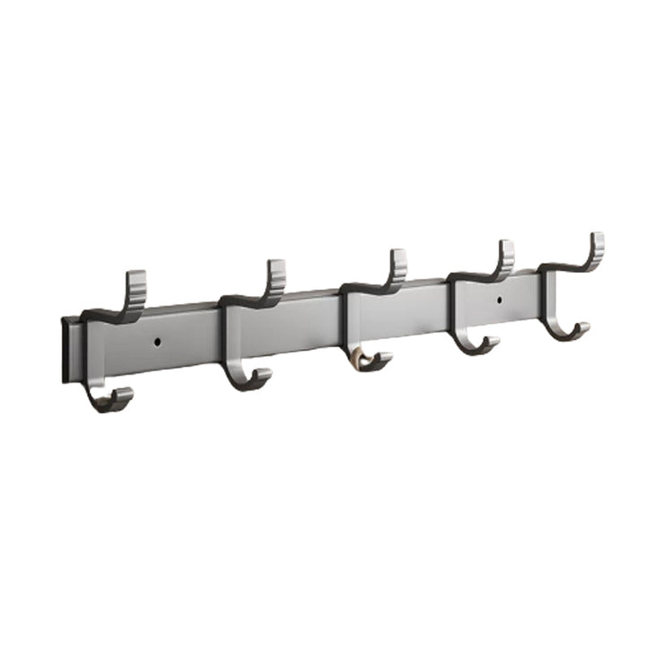 Lisslune | Gray bathroom accessories as a single item or as a set with towel holder/bathroom shelf/robe hooks