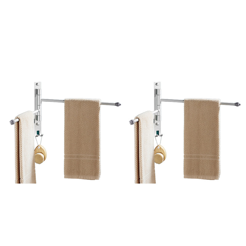 Lisslune | 2-piece towel bar made of stainless steel Modern 13.6" B bathroom accessory set