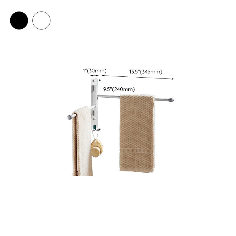 Lisslune | 2-piece towel bar made of stainless steel Modern 13.6" B bathroom accessory set
