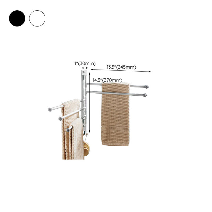 Lisslune | 2-piece towel bar made of stainless steel Modern 13.6" B bathroom accessory set