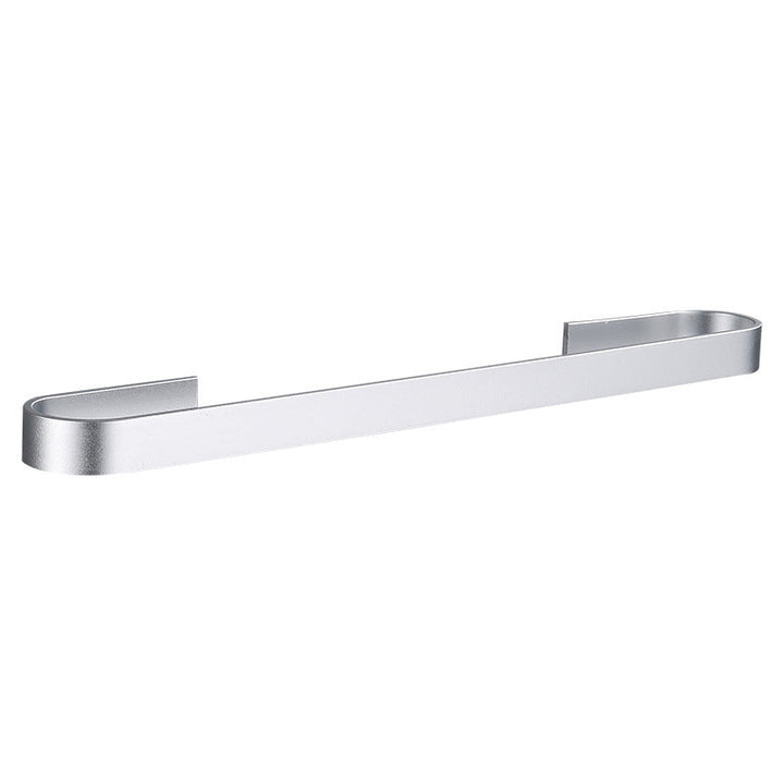 Lisslune | Contemporary 2-piece Bathroom Accessory Set Aluminum Stainless Steel Towel Bar