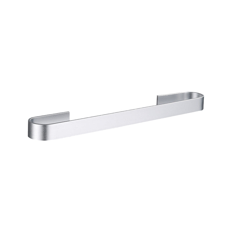 Lisslune | Contemporary 2-piece Bathroom Accessory Set Aluminum Stainless Steel Towel Bar
