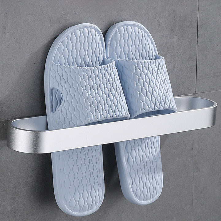 Lisslune | Contemporary 2-piece Bathroom Accessory Set Aluminum Stainless Steel Towel Bar