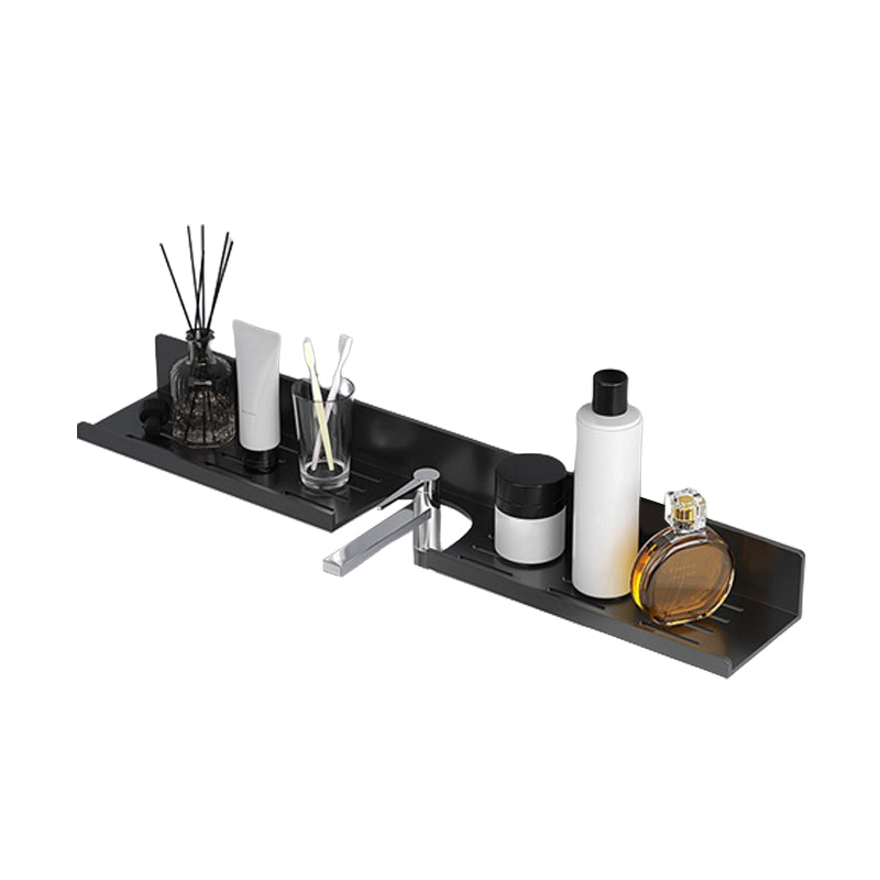 Lisslune | 2-piece modern bathroom hardware set bathroom shelf made of aluminum