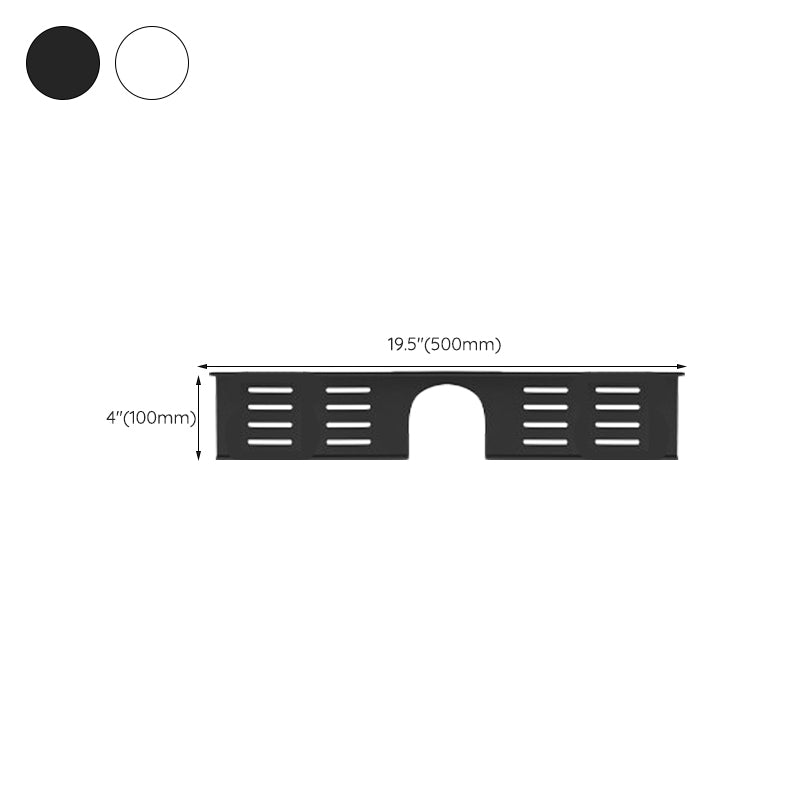 Lisslune | 2-piece modern bathroom hardware set bathroom shelf made of aluminum