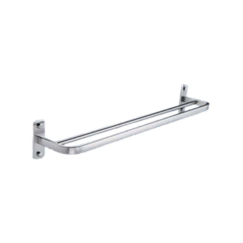 Lisslune | Contemporary bathroom accessory set made of aluminum with towel holder/bath shelf