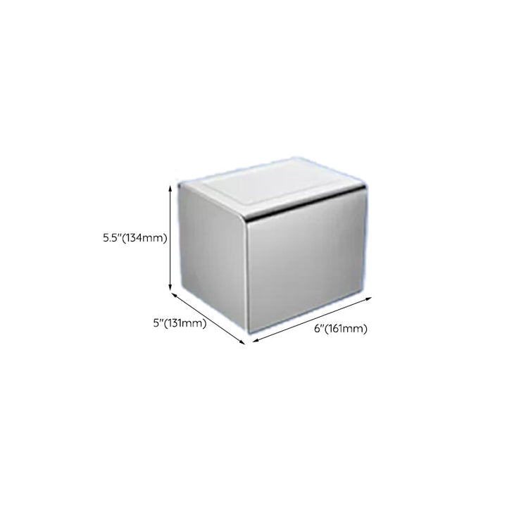 Lisslune | Contemporary bathroom accessory set made of aluminum with towel holder/bath shelf