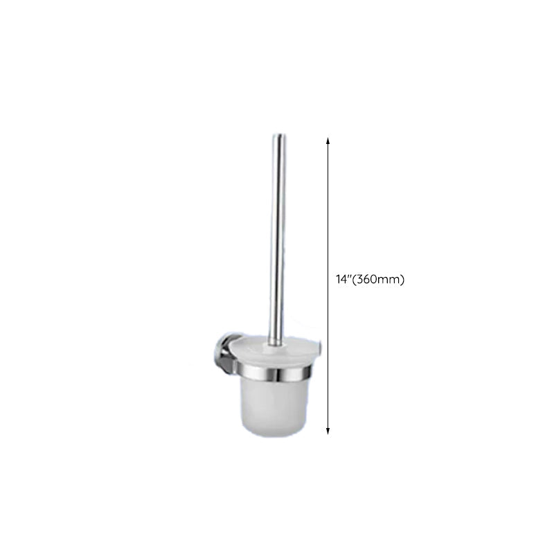 Lisslune | Contemporary bathroom accessory set made of aluminum with towel holder/bath shelf
