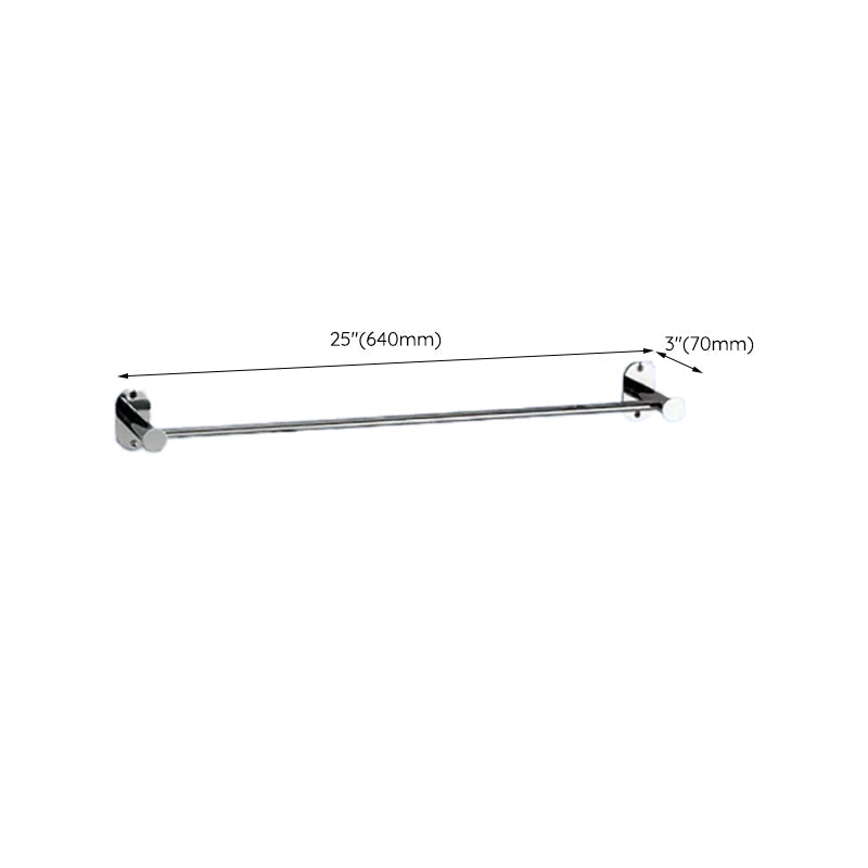 Lisslune | Contemporary bathroom accessory set made of aluminum with towel holder/bath shelf