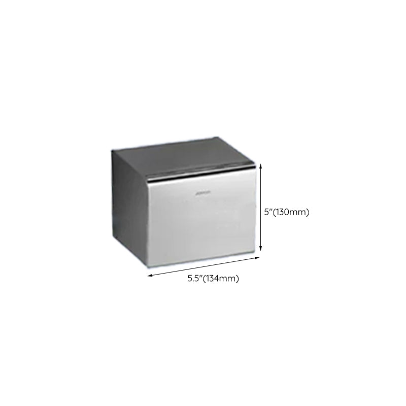 Lisslune | Contemporary bathroom accessory set made of aluminum with towel holder/bath shelf