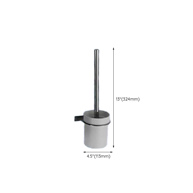 Lisslune | Contemporary bathroom accessory set made of aluminum with towel holder/bath shelf