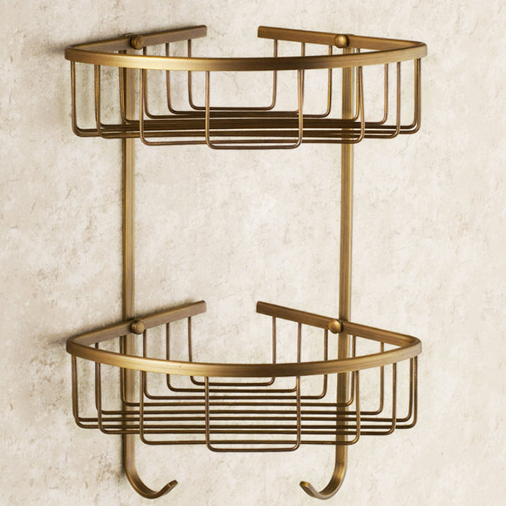 Lisslune | Traditional Bathroom Accessory Set Gold Paper Holder Bathroom Set