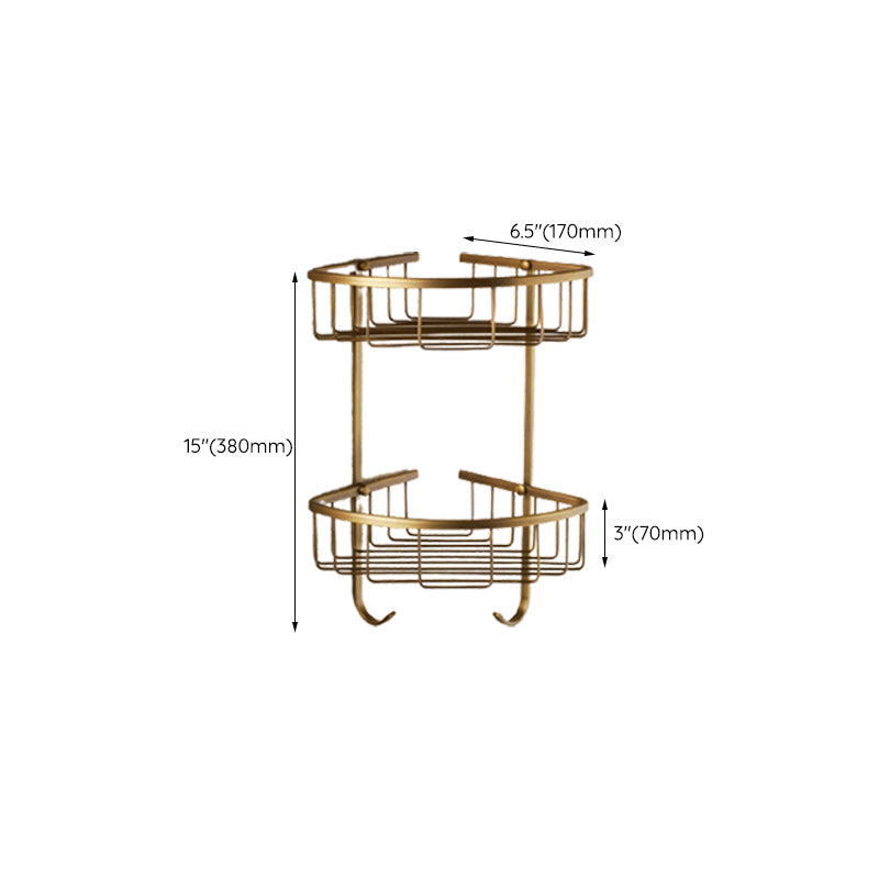 Lisslune | Traditional Bathroom Accessory Set Gold Paper Holder Bathroom Set