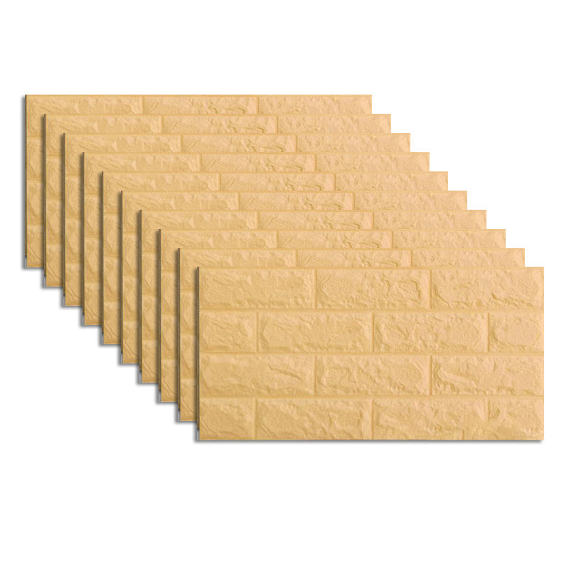 Lisslune | Industrial Wall Plank 3D Print Bedroom Living Room Wall Panels Set of 10