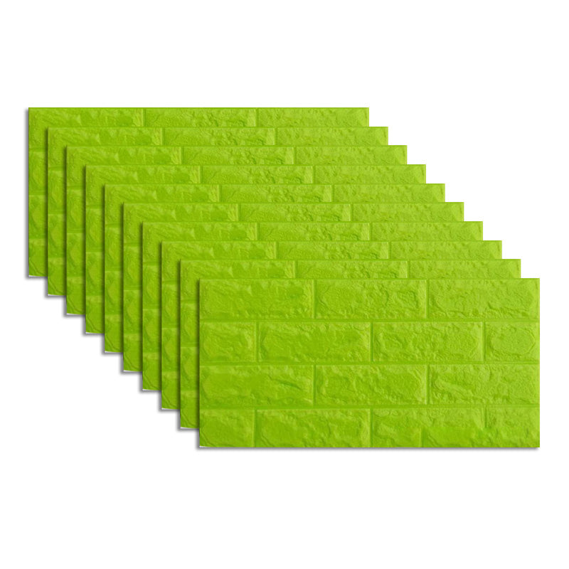 Lisslune | Industrial Wall Plank 3D Print Bedroom Living Room Wall Panels Set of 10