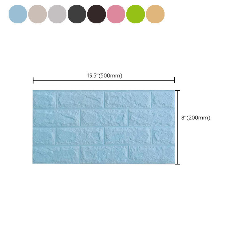 Lisslune | Industrial Wall Plank 3D Print Bedroom Living Room Wall Panels Set of 10