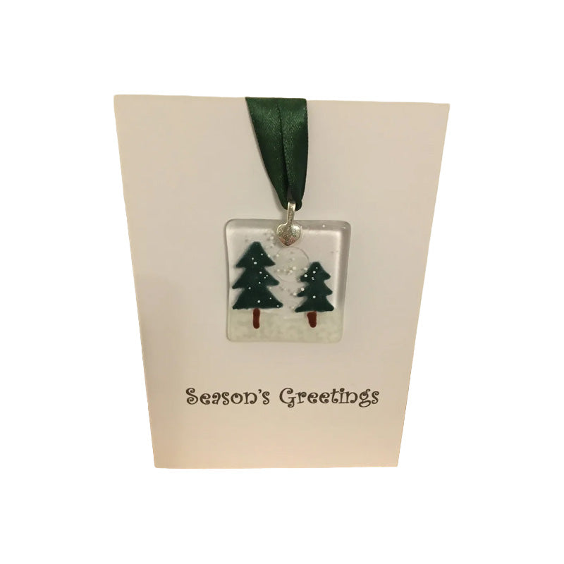 Lisslune | Handmade Christmas card ornaments