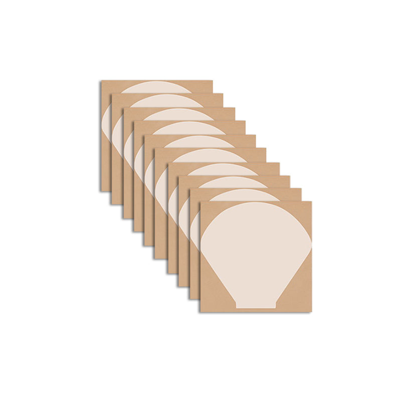 Lisslune | Square Interior Vinyl Tile Peel and Stick Waterproof Vinyl Tile