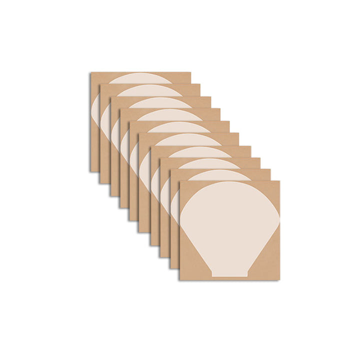 Lisslune | Square Interior Vinyl Tile Peel and Stick Waterproof Vinyl Tile