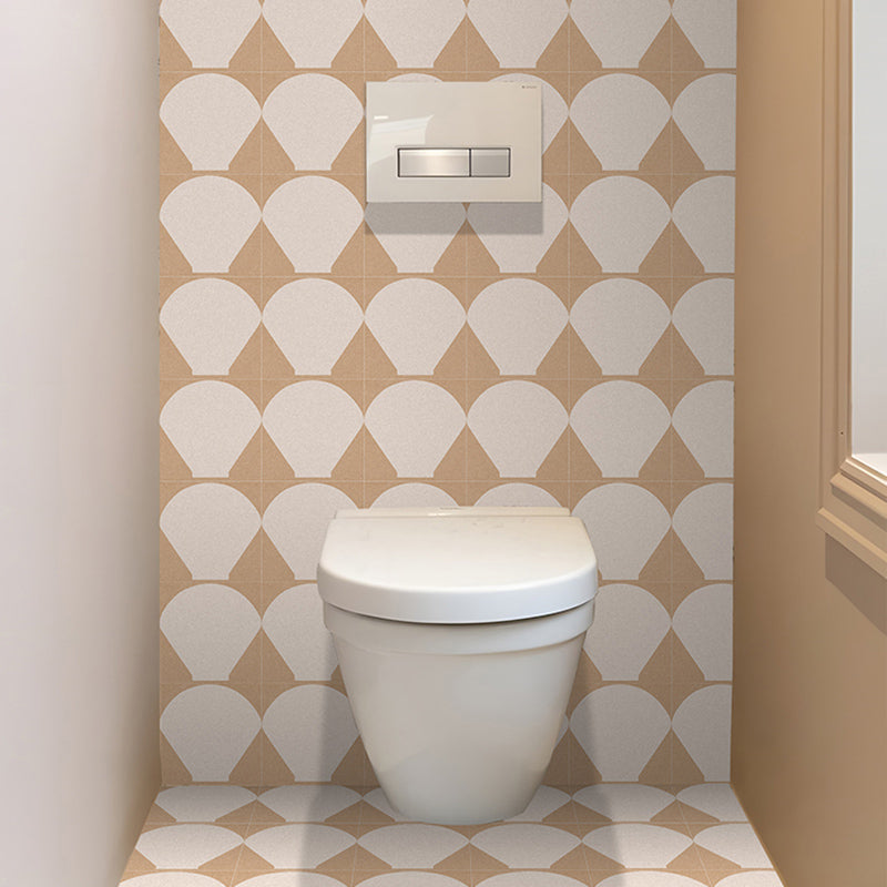 Lisslune | Square Interior Vinyl Tile Peel and Stick Waterproof Vinyl Tile
