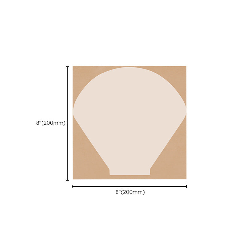 Lisslune | Square Interior Vinyl Tile Peel and Stick Waterproof Vinyl Tile
