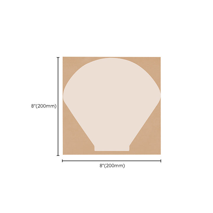Lisslune | Square Interior Vinyl Tile Peel and Stick Waterproof Vinyl Tile