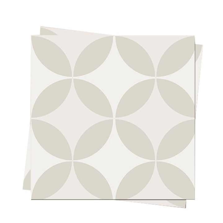 Lisslune | Square Indoor Vinyl Flooring Peel and Stick Coin Hole Graphic Waterproof Vinyl Flooring