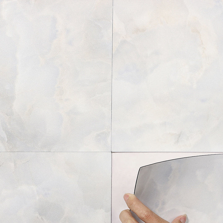 Lisslune | Indoor Vinyl Tile Peel and Stick Dirt Resistant Square Vinyl Tiles