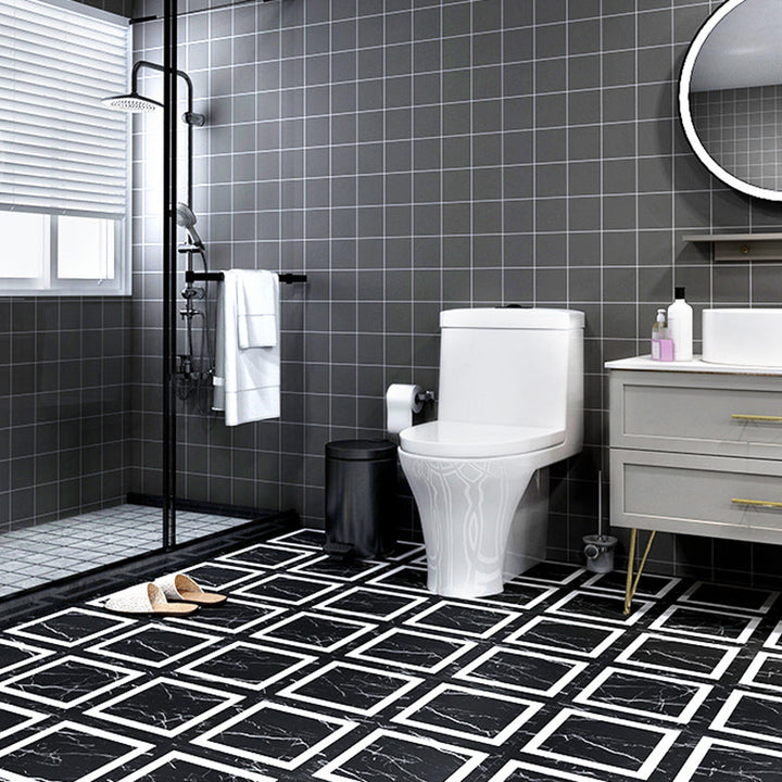 Lisslune | Peel and Stick Vinyl Flooring Matte Vinyl Flooring with Square Edge