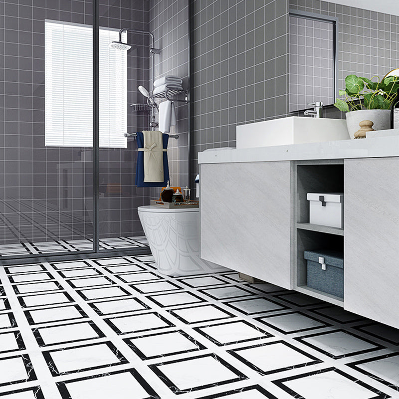 Lisslune | Peel and Stick Vinyl Flooring Matte Vinyl Flooring with Square Edge