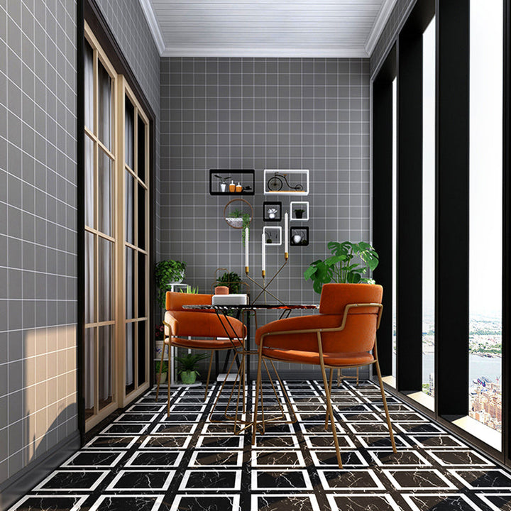 Lisslune | Peel and Stick Vinyl Flooring Matte Vinyl Flooring with Square Edge