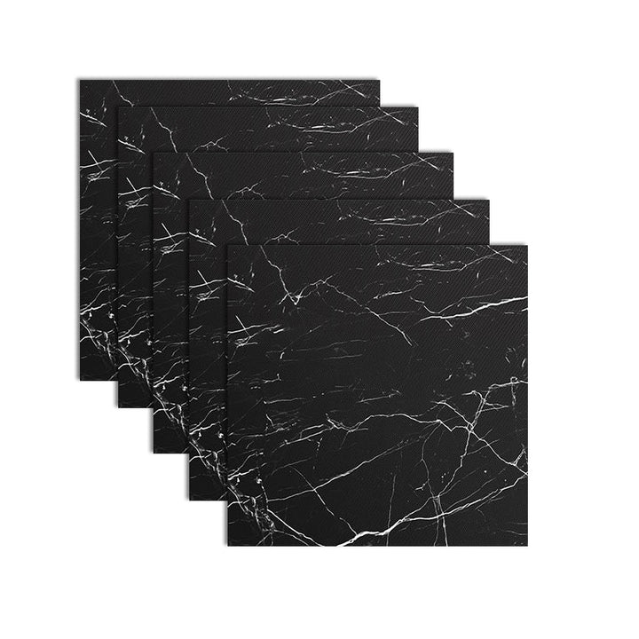 Lisslune | Peel and Stick Vinyl Flooring Marble Look Vinyl Flooring with Square Edge