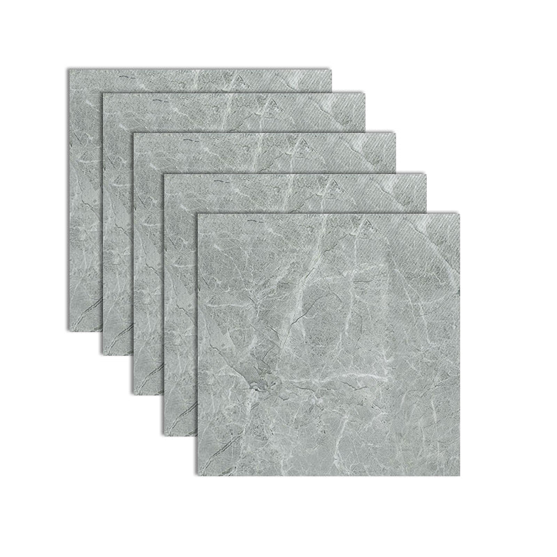 Lisslune | Peel and Stick Vinyl Flooring Marble Look Vinyl Flooring with Square Edge
