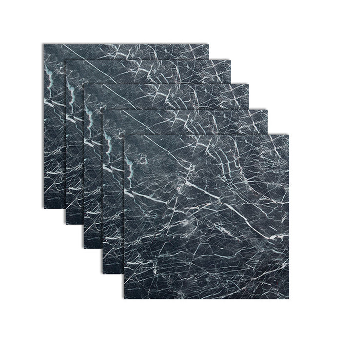 Lisslune | Peel and Stick Vinyl Flooring Marble Look Vinyl Flooring with Square Edge