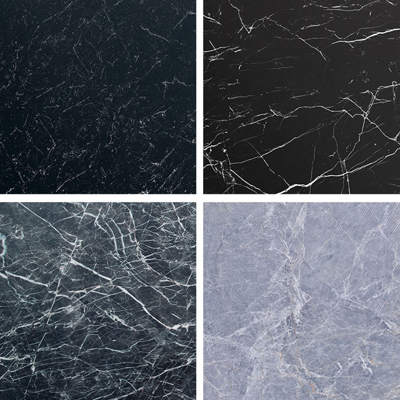 Lisslune | Peel and Stick Vinyl Flooring Marble Look Vinyl Flooring with Square Edge