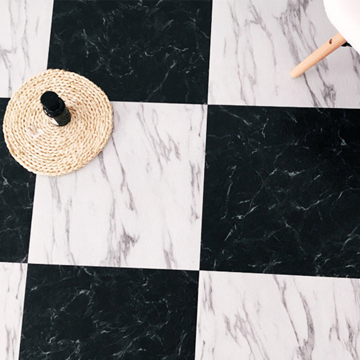 Lisslune | Square PVC flooring Peel & Stick stone design vinyl floor for the living room
