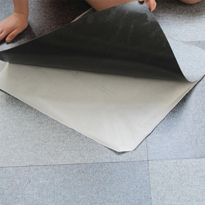 Lisslune | Square PVC flooring Peel & Stick stone design vinyl floor for the living room