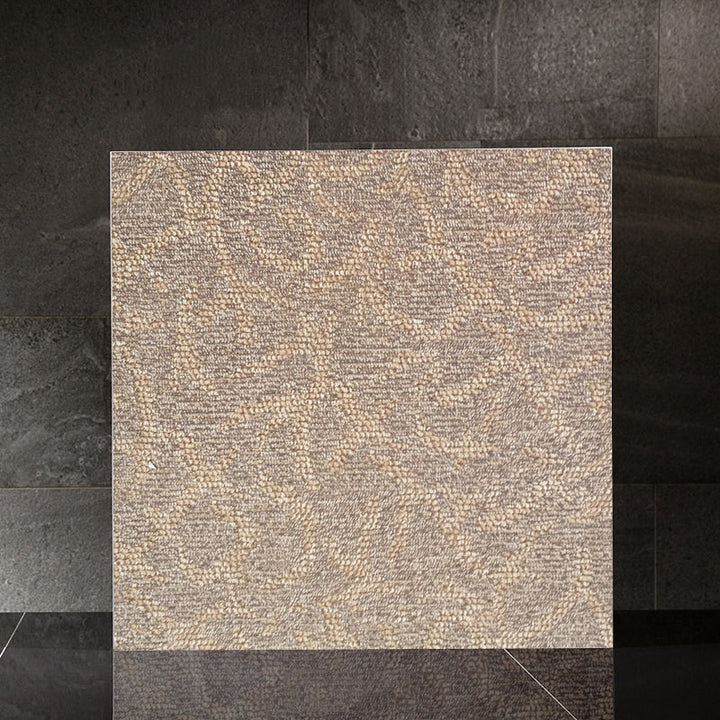 Lisslune | Square PVC flooring Peel & Stick stone design vinyl floor for the living room