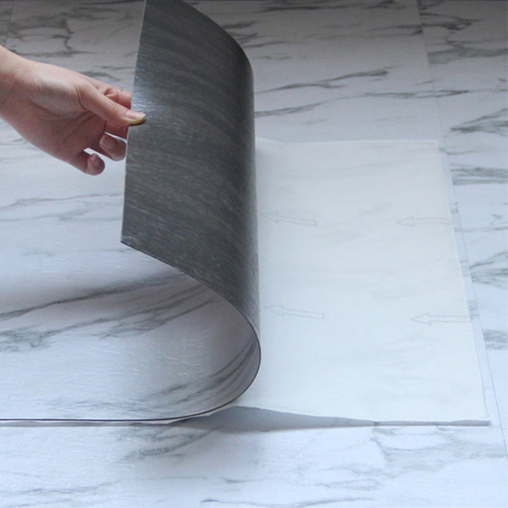 Lisslune | Square PVC flooring Peel & Stick stone design vinyl floor for the living room