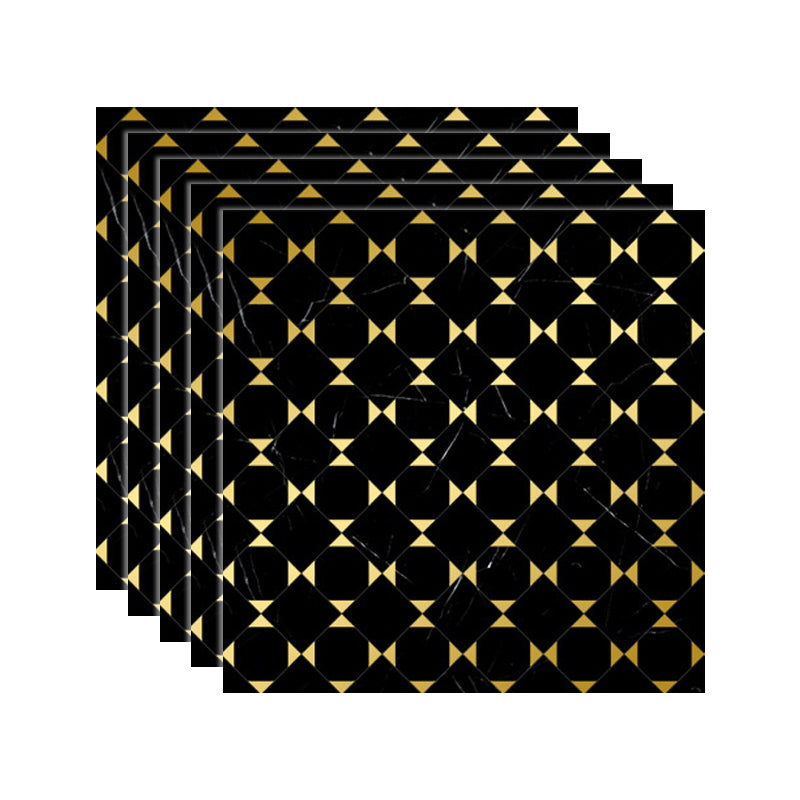 Lisslune | Peel & Stick Mosaic Tile Square Plastic Stain Resistant Tile - Peel & Stick for Shower