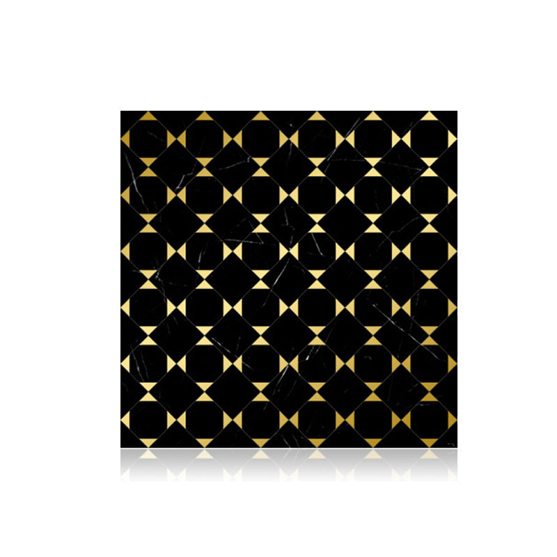 Lisslune | Peel & Stick Mosaic Tile Square Plastic Stain Resistant Tile - Peel & Stick for Shower