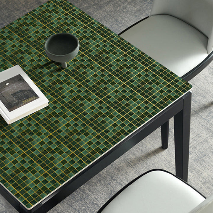 Lisslune | Peel & Stick Mosaic Tile Square Plastic Stain Resistant Tile - Peel & Stick for Shower