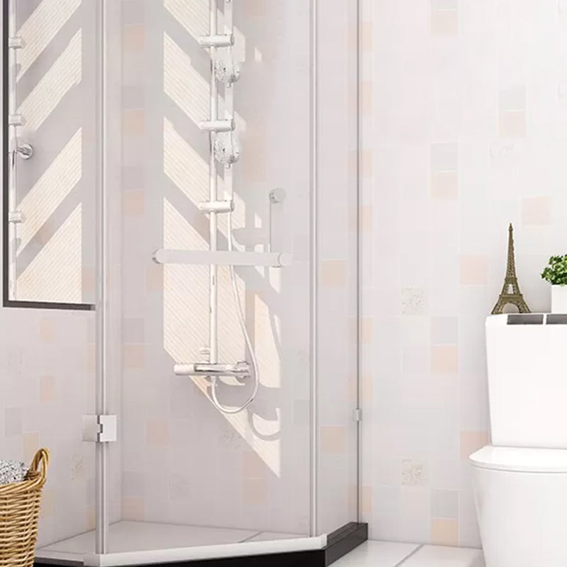 Lisslune | Modern Mosaic Tile Waterproof Smooth Peel and Stick Backsplash Tile for the Bathroom