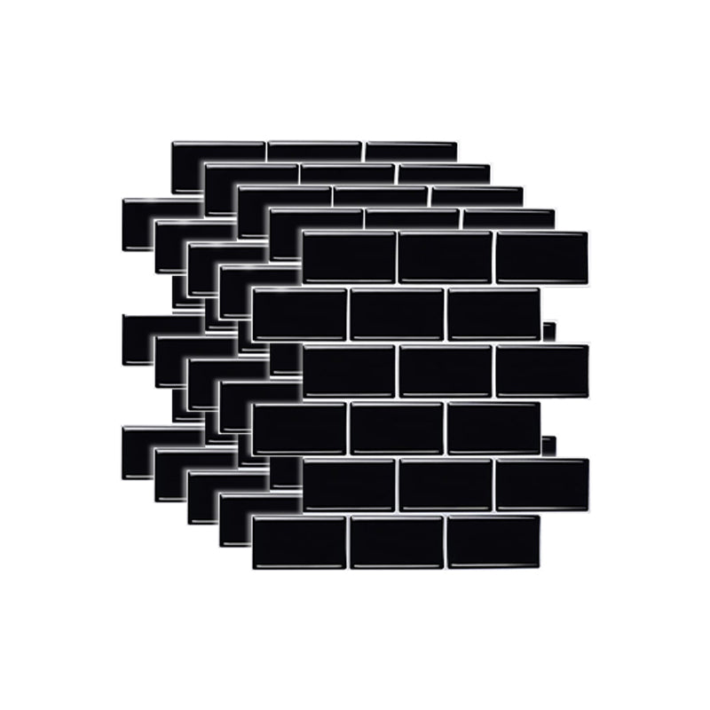 Lisslune | Peel & Stick Subway Tiles Plastic Stain Resistant Peel & Stick Subway Tiles 5-Pack