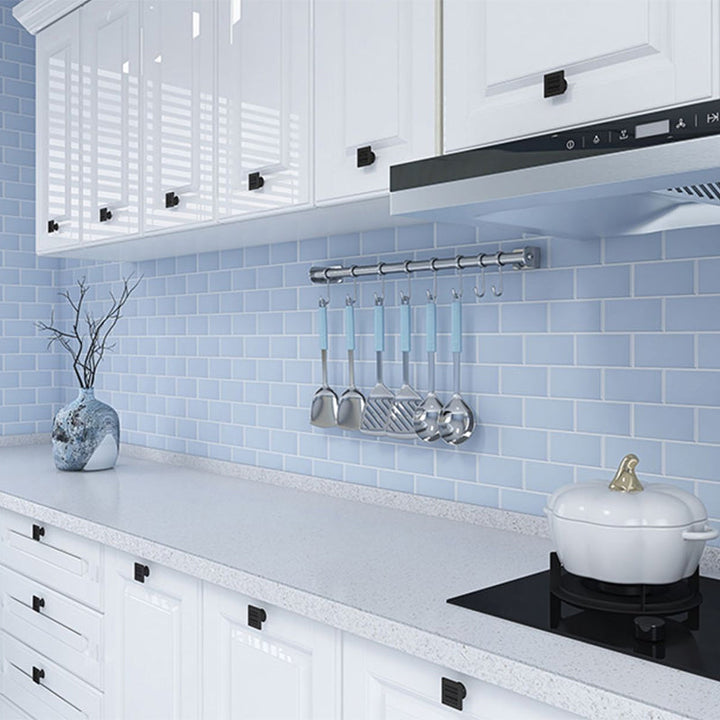 Lisslune | Peel & Stick Subway Tiles Plastic Stain Resistant Peel & Stick Subway Tiles 5-Pack