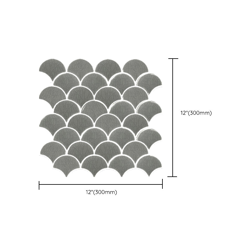 Lisslune | Peel & Stick Subway Tiles Plastic Stain Resistant Peel & Stick Subway Tiles 5-Pack