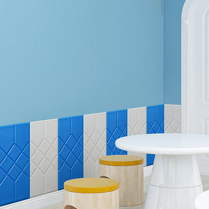 Lisslune | 3D Embossed Foam Wall Panel Living Room Waterproof Wall Panel