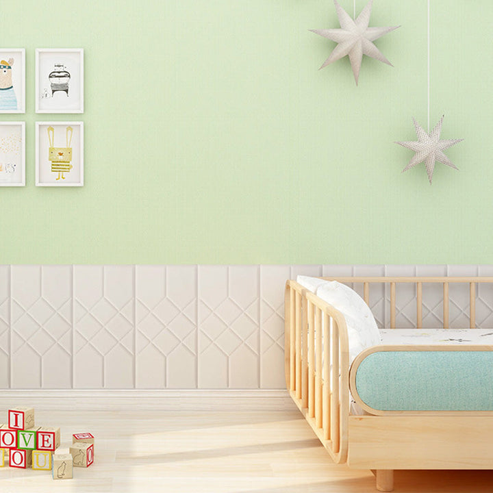 Lisslune | 3D Embossed Foam Wall Panel Living Room Waterproof Wall Panel