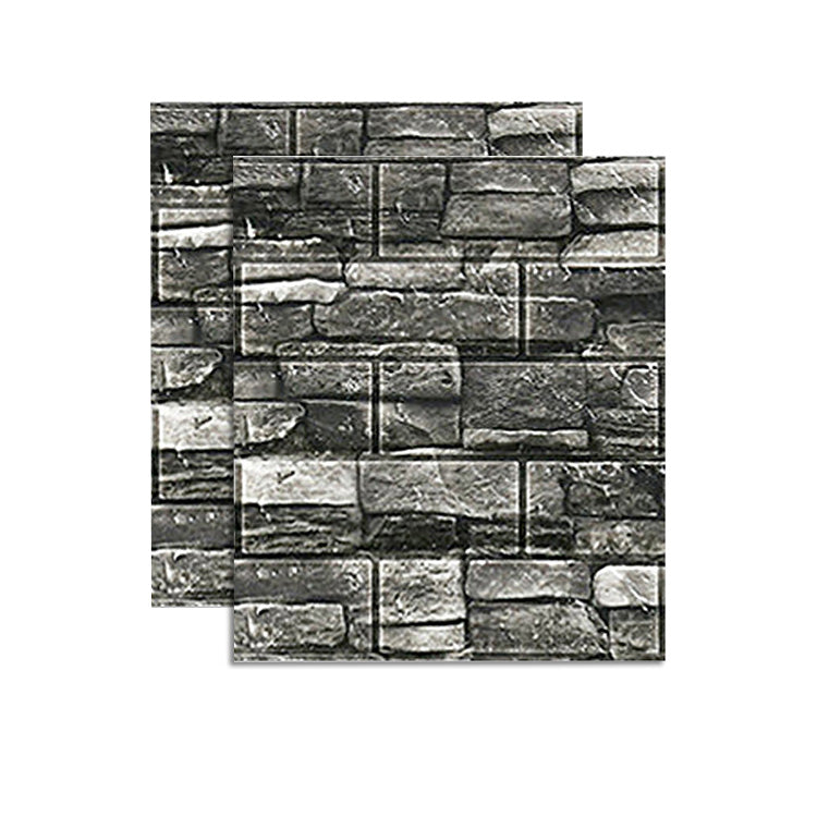Lisslune | Country House Wall Shelf 3D Brick Living Room Wall Panel Set of 2