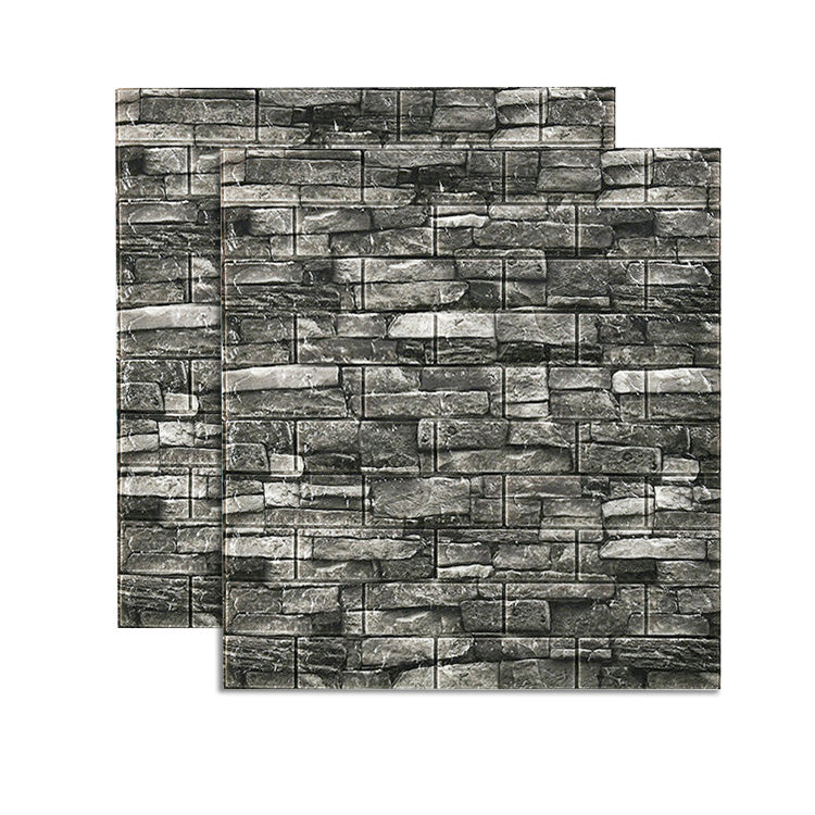 Lisslune | Country House Wall Shelf 3D Brick Living Room Wall Panel Set of 2